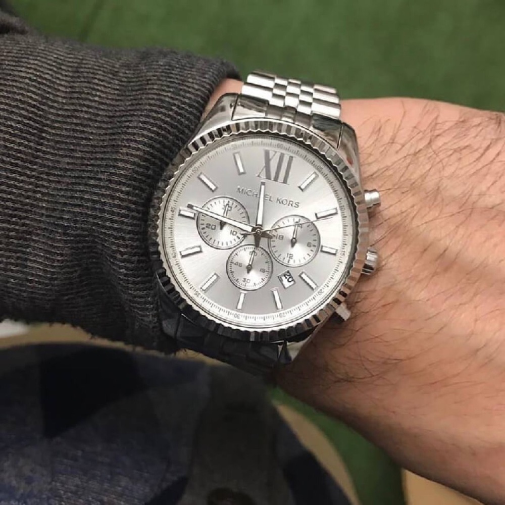 MICHAEL KORS • Oversized Lexington Watch MK-8405 - Picture 2 of 8